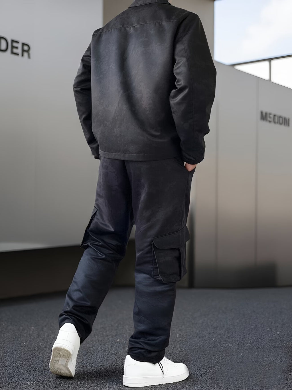 Ensemble homme veste et pantalon cargo